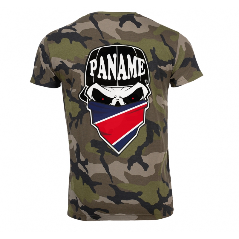 T-Shirt CamoSkull Dos